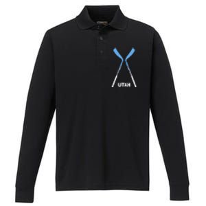 Utah Hockey Sticks Performance Long Sleeve Polo