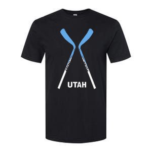 Utah Hockey Sticks Softstyle CVC T-Shirt