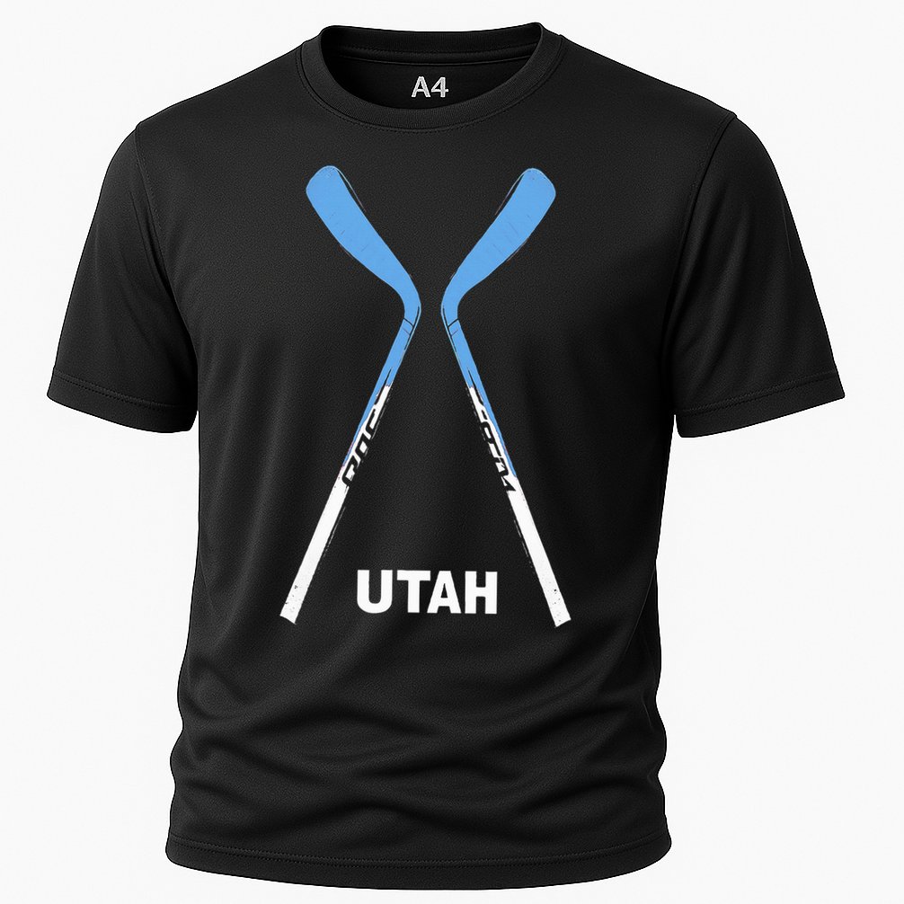 Utah Hockey Sticks Cooling Performance Crew T-Shirt