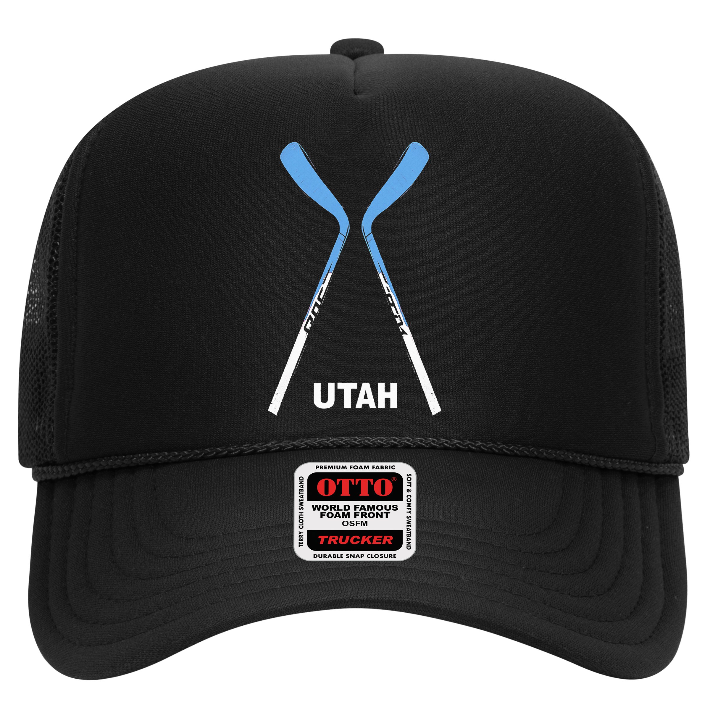 Utah Hockey Sticks Hat