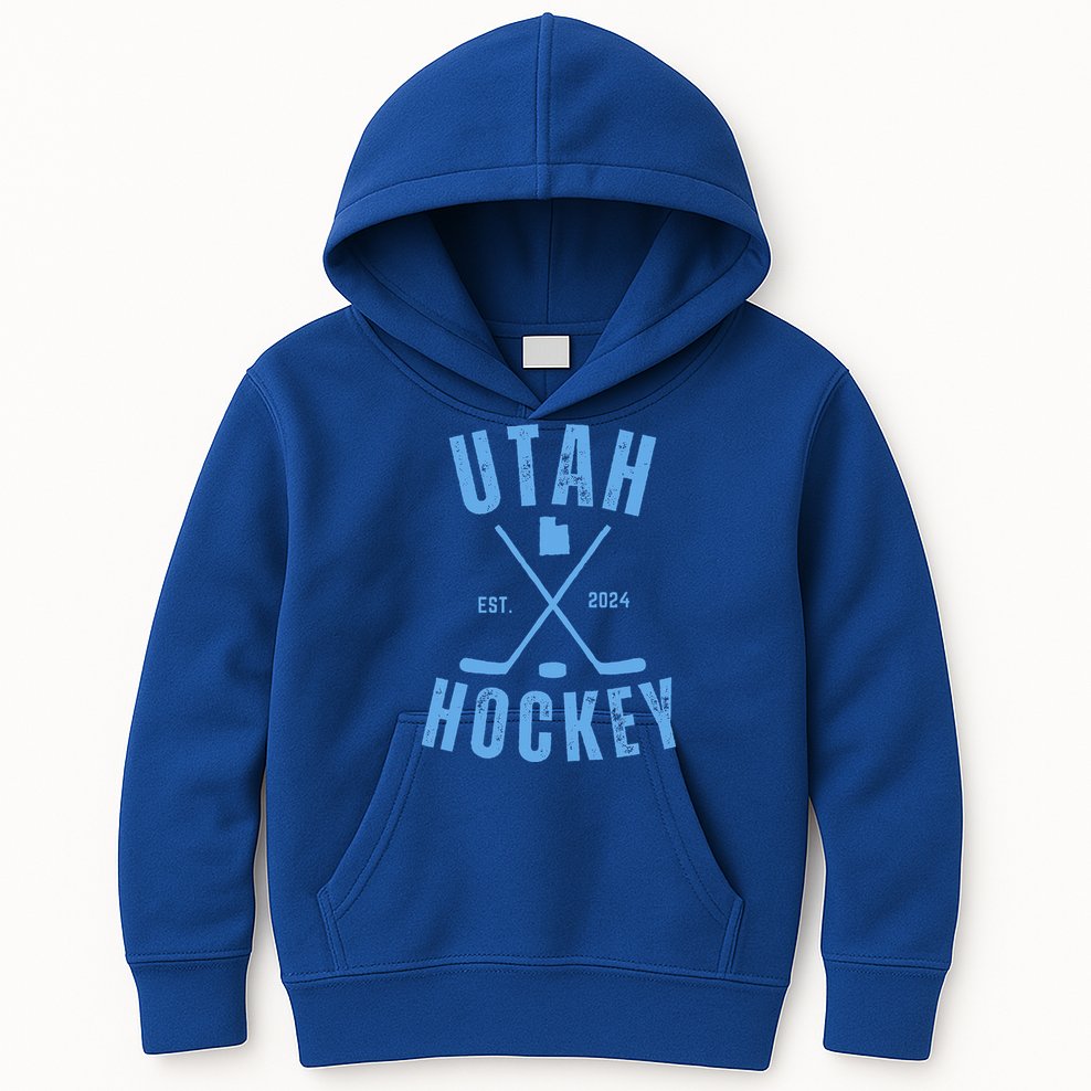 Utah Hockey Salt Lake Utah Hockey Kids Hoodie