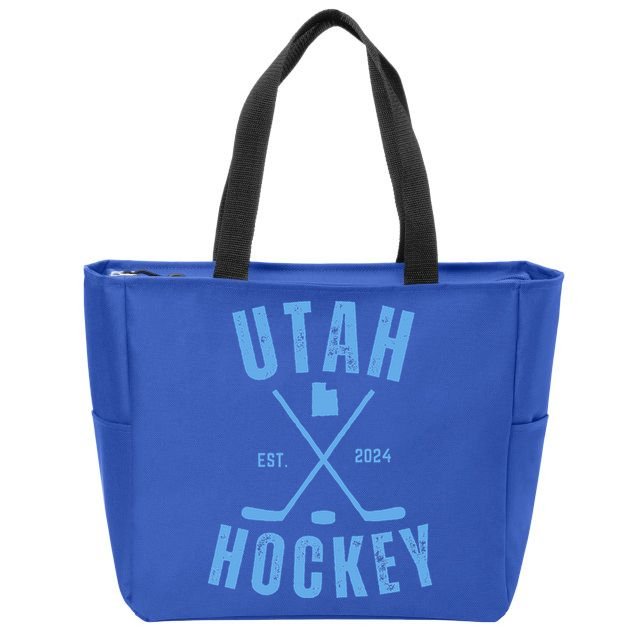 Utah Hockey Salt Lake Utah Hockey Zip Tote Bag