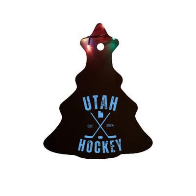 Utah Hockey Salt Lake Utah Hockey Ceramic Tree Ornament