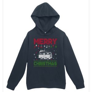 Ugly Holiday Sweater Christmas Funny Camper Graphic Gift Urban Pullover Hoodie