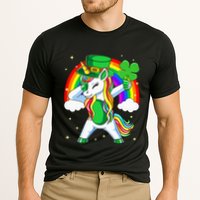 Unicorn Happy St Patricks Day Irish Rainbow Shamrock Performance Shirt