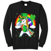 Unicorn Happy St Patricks Day Irish Rainbow Shamrock Sweatshirt