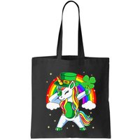 Unicorn Happy St Patricks Day Irish Rainbow Shamrock Bag