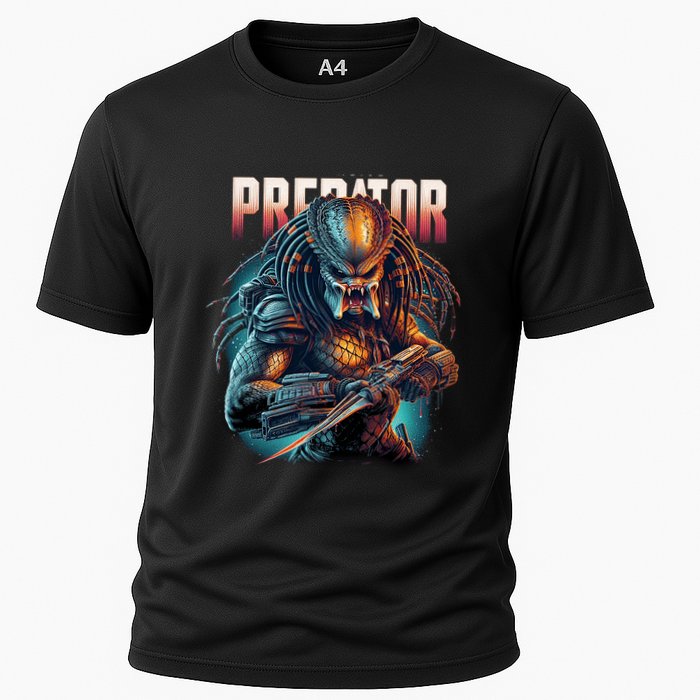 Ultimate Hunters Tribute With Classic Scifi Horror Design Performance Shirt