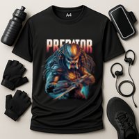 Ultimate Hunters Tribute With Classic Scifi Horror Design Performance Shirt