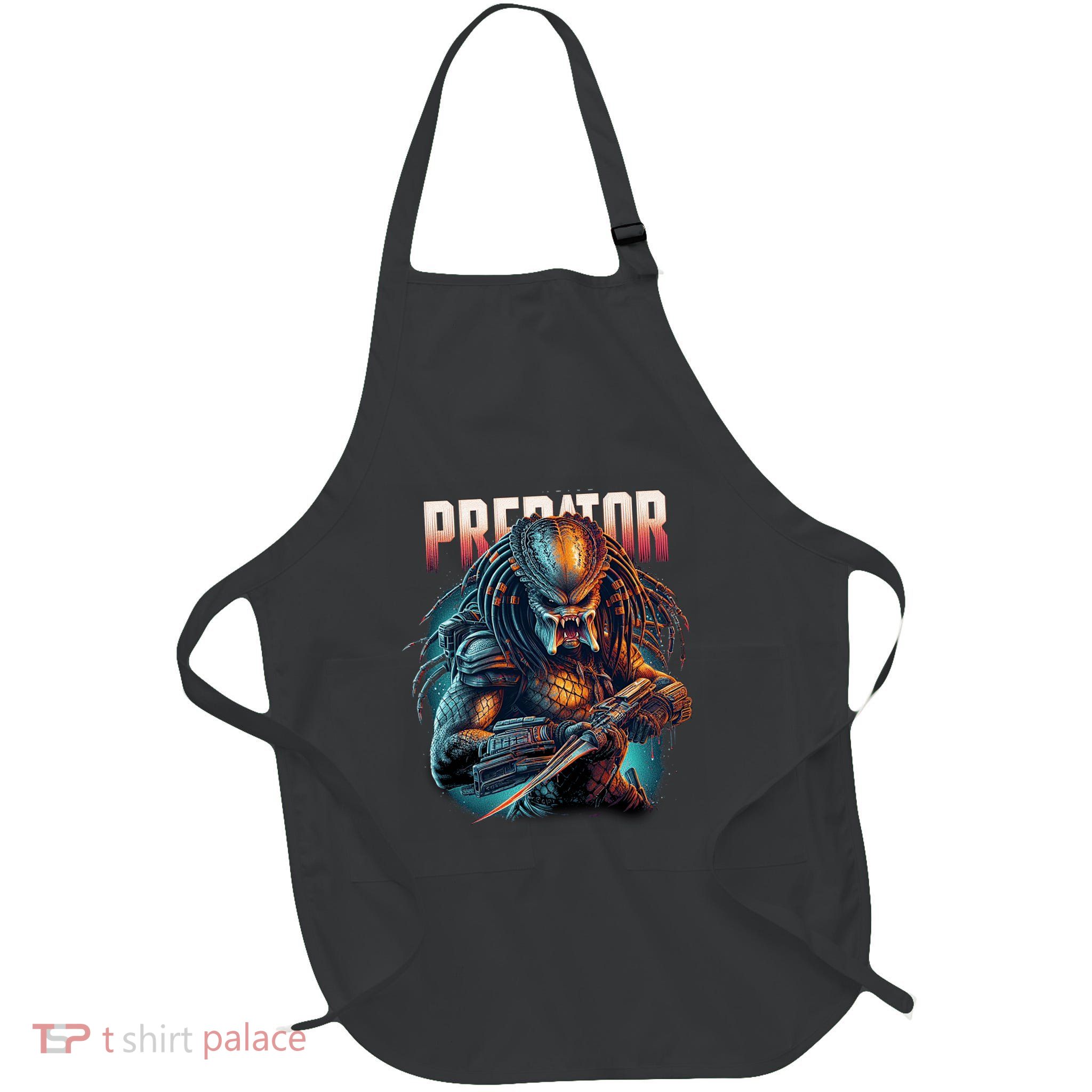 Ultimate Hunters Tribute With Classic Scifi Horror Design Apron