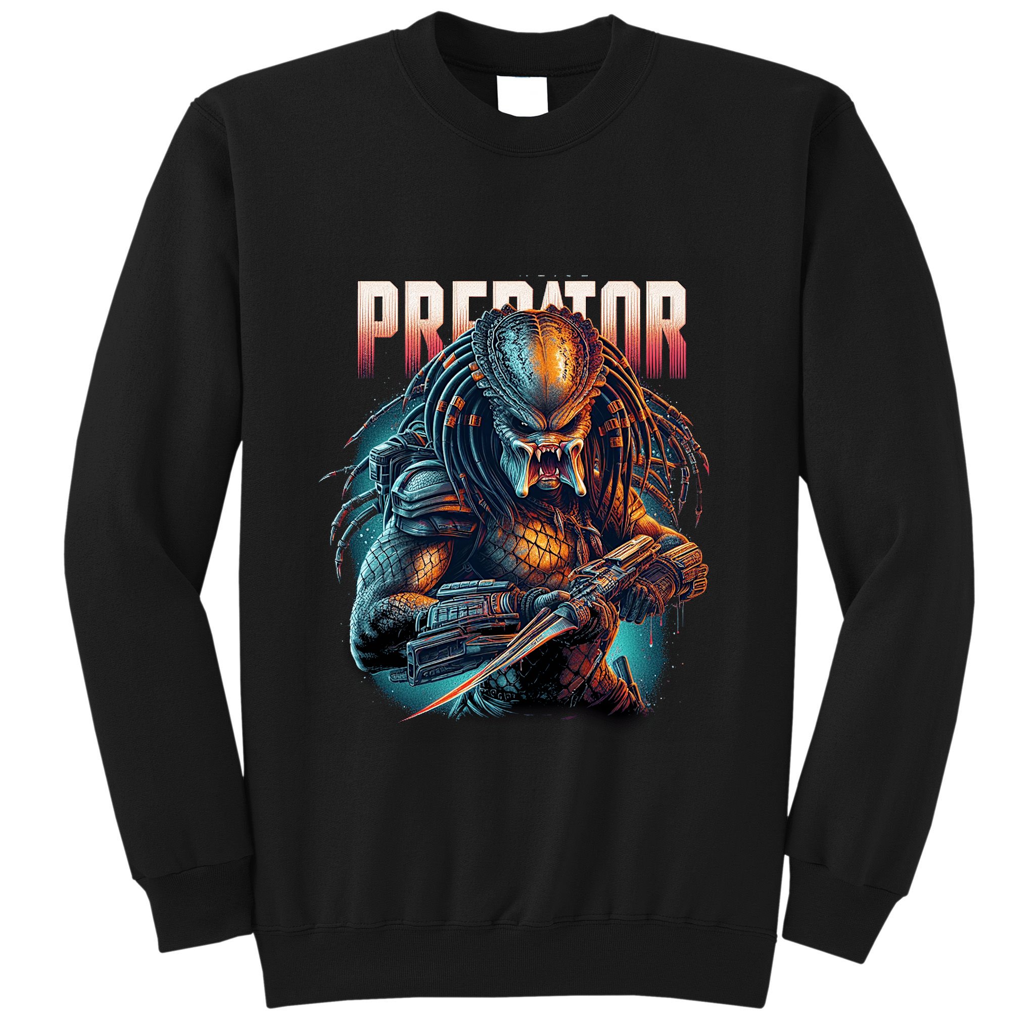 Ultimate Hunters Tribute With Classic Scifi Horror Design Sweatshirt