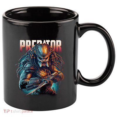 Ultimate Hunters Tribute With Classic Scifi Horror Design 11oz C Handle Ceramic Mug