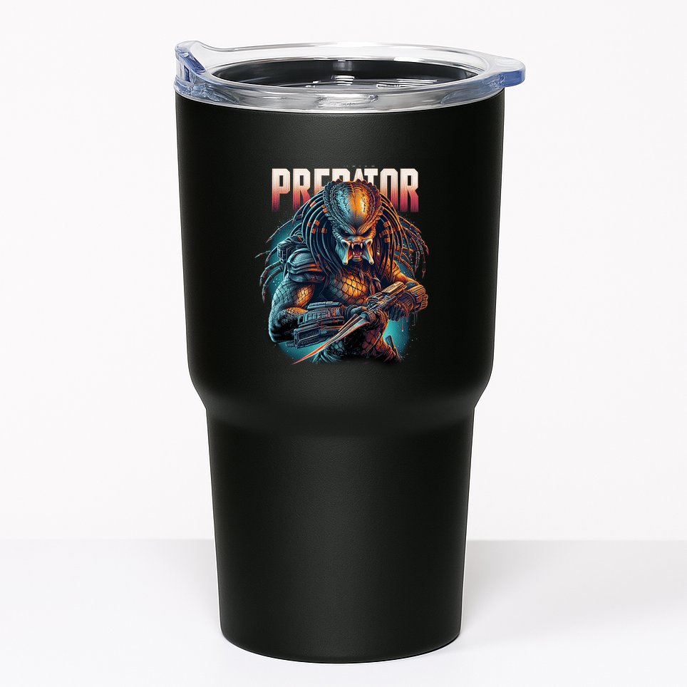 Ultimate Hunters Tribute With Classic Scifi Horror Design Tumbler