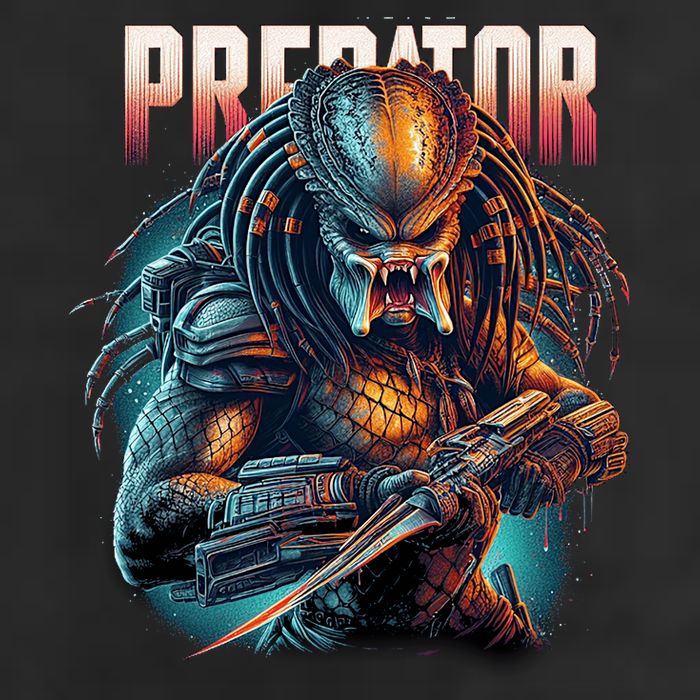 Ultimate Hunters Tribute With Classic Scifi Horror Design Golf Towel