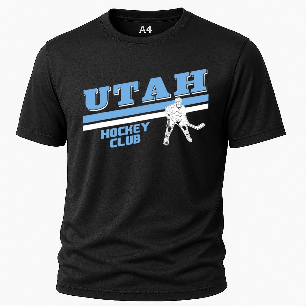 Utah Hockey Team Gift For Fan Cooling Performance Crew T-Shirt