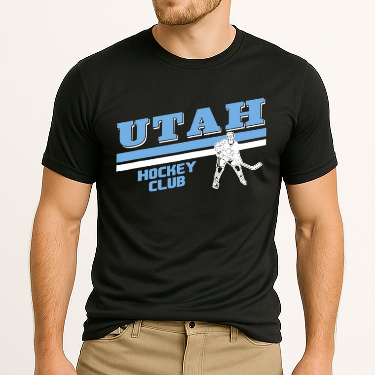 Utah Hockey Team Gift For Fan Cooling Performance Crew T-Shirt