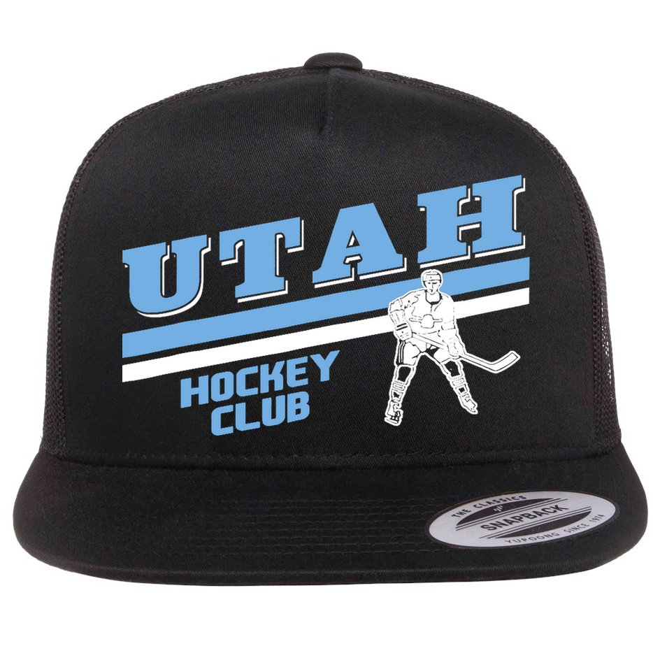 Utah Hockey Team Gift For Fan Flat Bill Trucker Hat