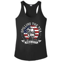 Us History Teacher Historian Spilling The Tea Since 1773 Ladies PosiCharge Competitor Racerback Tank