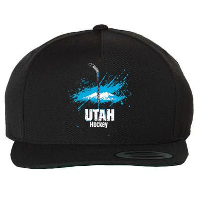 Utah Hockey Wool Snapback Cap