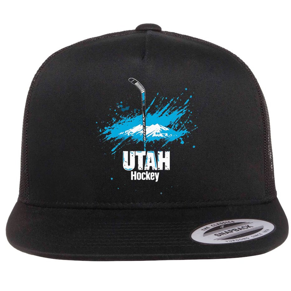 Utah Hockey Flat Bill Trucker Hat
