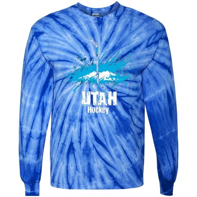 Utah Hockey Tie-Dye Long Sleeve Shirt