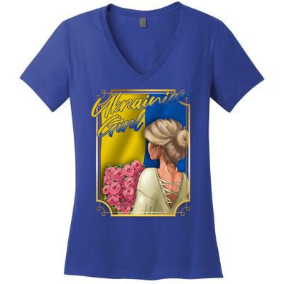 Ukrainian Homeland Ukraine Country Odessa Kiev Freedom Cool Gift Women's V-Neck T-Shirt