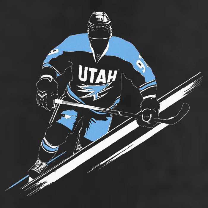 Utah Hockey 7 Panel Mesh Trucker Snapback Hat