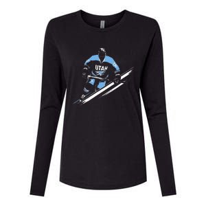 Utah Hockey Womens Cotton Relaxed Long Sleeve T-Shirt