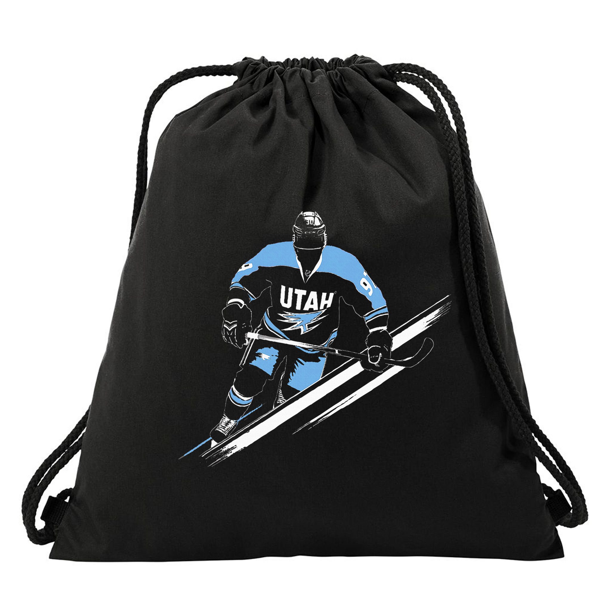 Utah Hockey Drawstring Bag