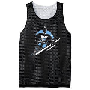 Utah Hockey Mesh Reversible Basketball Jersey Tank