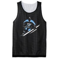 Utah Hockey Mesh Reversible Basketball Jersey Tank