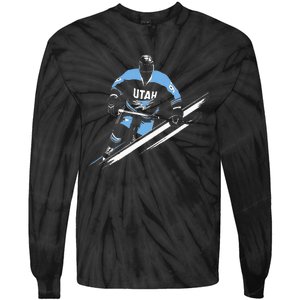 Utah Hockey Tie-Dye Long Sleeve Shirt