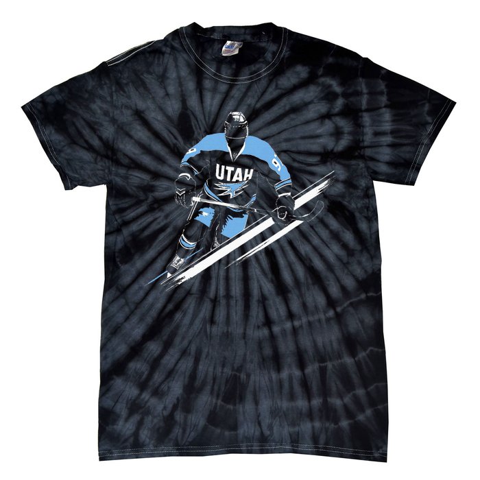 Utah Hockey Tie-Dye T-Shirt