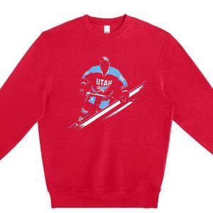 Utah Hockey Premium Crewneck Sweatshirt