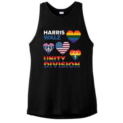 Unity Harris Walz For A United America Ladies PosiCharge Tri-Blend Wicking Tank