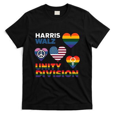 Unity Harris Walz For A United America T-Shirt
