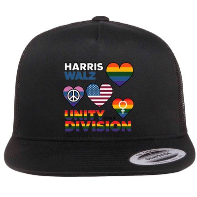 Unity Harris Walz For A United America Flatbill Hat