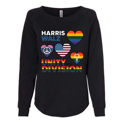 Unity Harris Walz For A United America Womens California Wash Sweatshirt