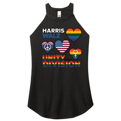 Unity Harris Walz For A United America Women's Perfect Tri Rocker Tank