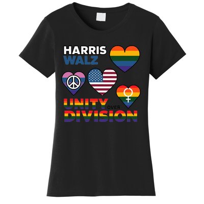 Unity Harris Walz For A United America Women's T-Shirt