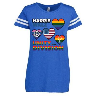 Unity Harris Walz For A United America Enza Ladies Jersey Football T-Shirt