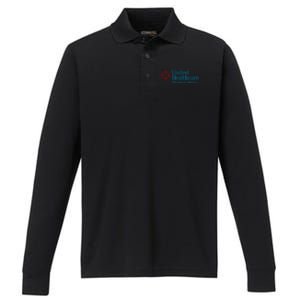 United Healthcare We Aim To Please Performance Long Sleeve Polo