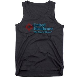 United Healthcare We Aim To Please Tank Top