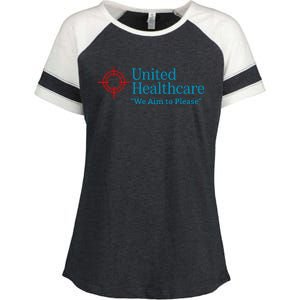 United Healthcare We Aim To Please Enza Ladies Jersey Colorblock Tee