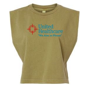 United Healthcare We Aim To Please Garment-Dyed Women's Muscle Tee