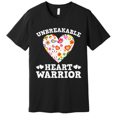 Unbreakable Heart Warrior  Premium T-Shirt