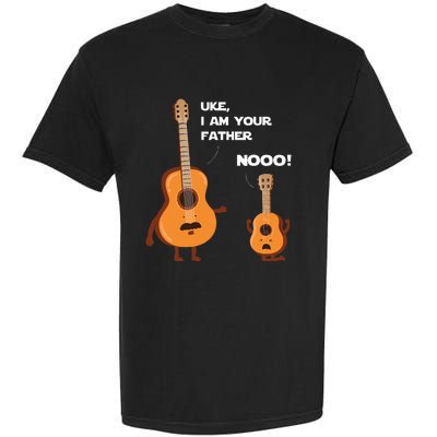 Uke I Am Your Father Funny Ukulele Guitar Music Guitarist Garment-Dyed Heavyweight T-Shirt