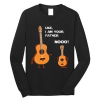 Uke I Am Your Father Funny Ukulele Guitar Music Guitarist Long Sleeve Shirt