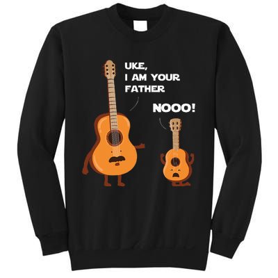 Uke I Am Your Father Funny Ukulele Guitar Music Guitarist Sweatshirt