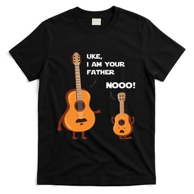 Uke I Am Your Father Funny Ukulele Guitar Music Guitarist T-Shirt